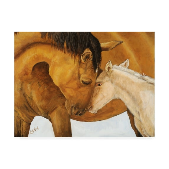 Trademark Fine Art 'To Know Me Is To Love Me I' Canvas Art by Kathy Winkler