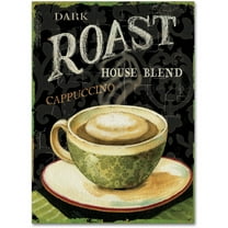 Trademark Fine Art "Today's Coffee III" Canvas Art by Lisa Audit