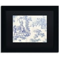 thumbnail image 1 of Trademark Fine Art "Toile Fabrics VI" Canvas Art by Color Bakery Black Matte, Black Frame, 1 of 4