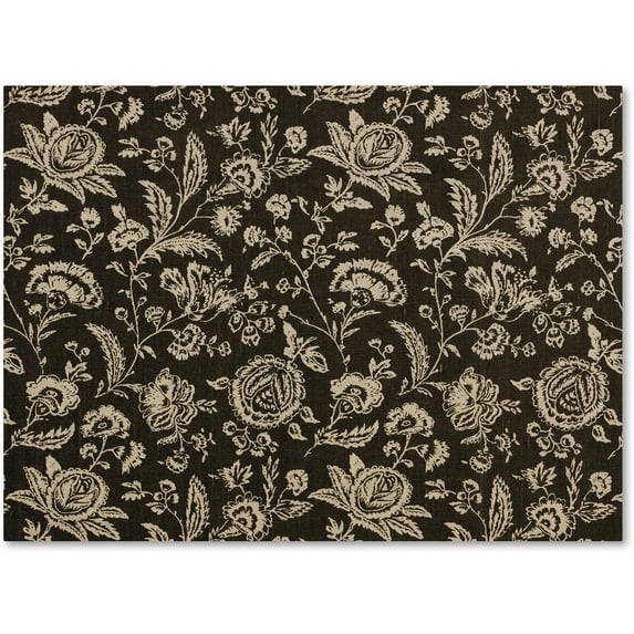 Trademark Fine Art "Toile Fabrics VIII" Canvas Art by Color Bakery