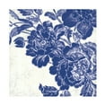 thumbnail image 1 of Trademark Fine Art 'Toile Roses V Indigo' Canvas Art by Sue Schlabach, 1 of 4