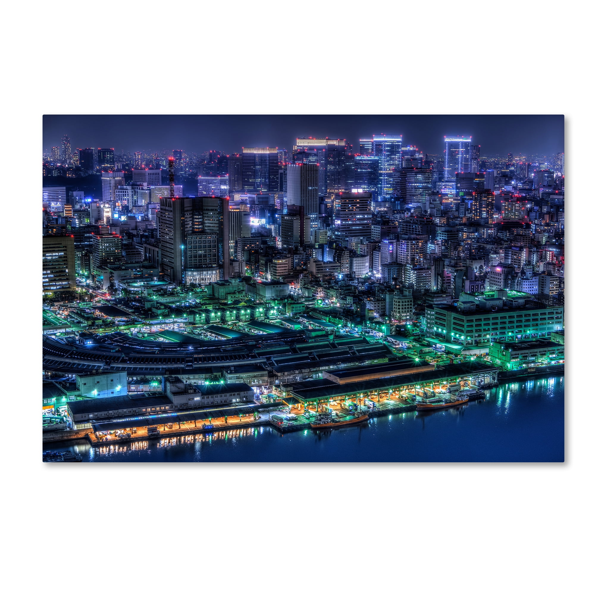 Trademark Fine Art 'Tokyo' Canvas Art by Tomoshi Hara