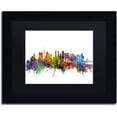 thumbnail image 1 of Trademark Fine Art "Tokyo Japan Skyline" Canvas Art by Michael Tompsett Black Matte, Black Frame, 1 of 5