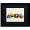 thumbnail image 1 of Trademark Fine Art "Tokyo Japan Skyline II" Canvas Art by Michael Tompsett Black Matte, Black Frame, 1 of 4