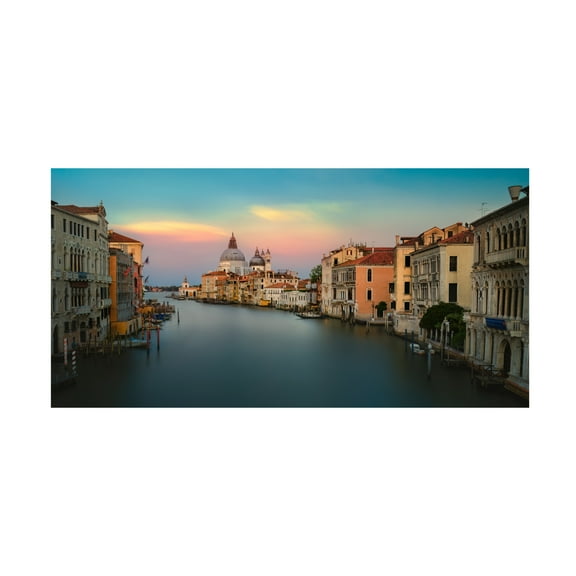 Trademark Fine Art Tommaso Pessotto Ah, it's Venice! Canvas Wall Art