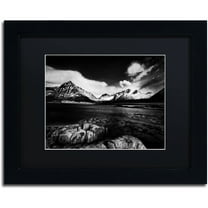 Trademark Fine Art "Took So Long" Canvas Art by Philippe Sainte-Laudy Black Matte, Black Frame