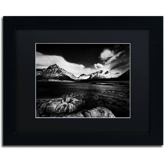 Trademark Fine Art "Took So Long" Canvas Art by Philippe Sainte-Laudy Black Matte, Black Frame