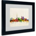thumbnail image 1 of Trademark Fine Art "Toronto, Canada" Canvas Art by Michael Tompsett, Black Frame, 1 of 1