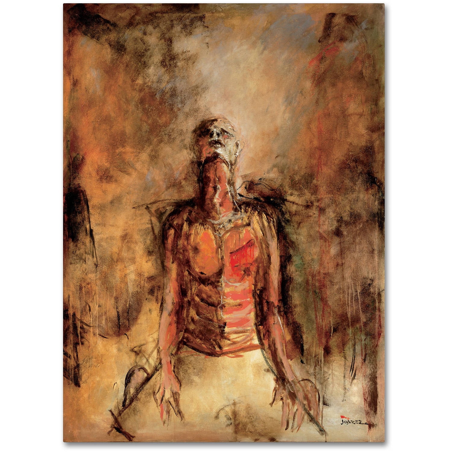Trademark Fine Art "Totally Surrender" Canvas Art by Joarez