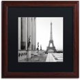 thumbnail image 1 of Trademark Fine Art "Tour Eiffel 5" Canvas Art by Alan Blaustein, Black Matte, Wood Frame, 1 of 4