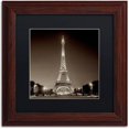 thumbnail image 1 of Trademark Fine Art "Tour Eiffel I" Canvas Art by Alan Blaustein, Black Matte, Wood Frame, 1 of 4