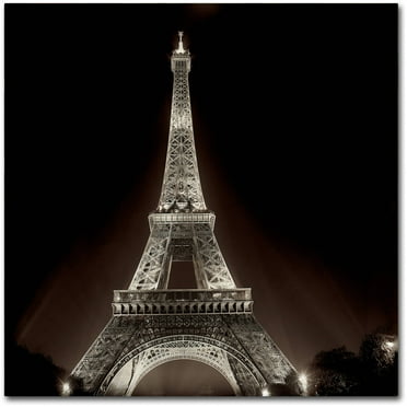 Trademark Fine Art "Tour Eiffel II" Canvas Art by Alan Blaustein