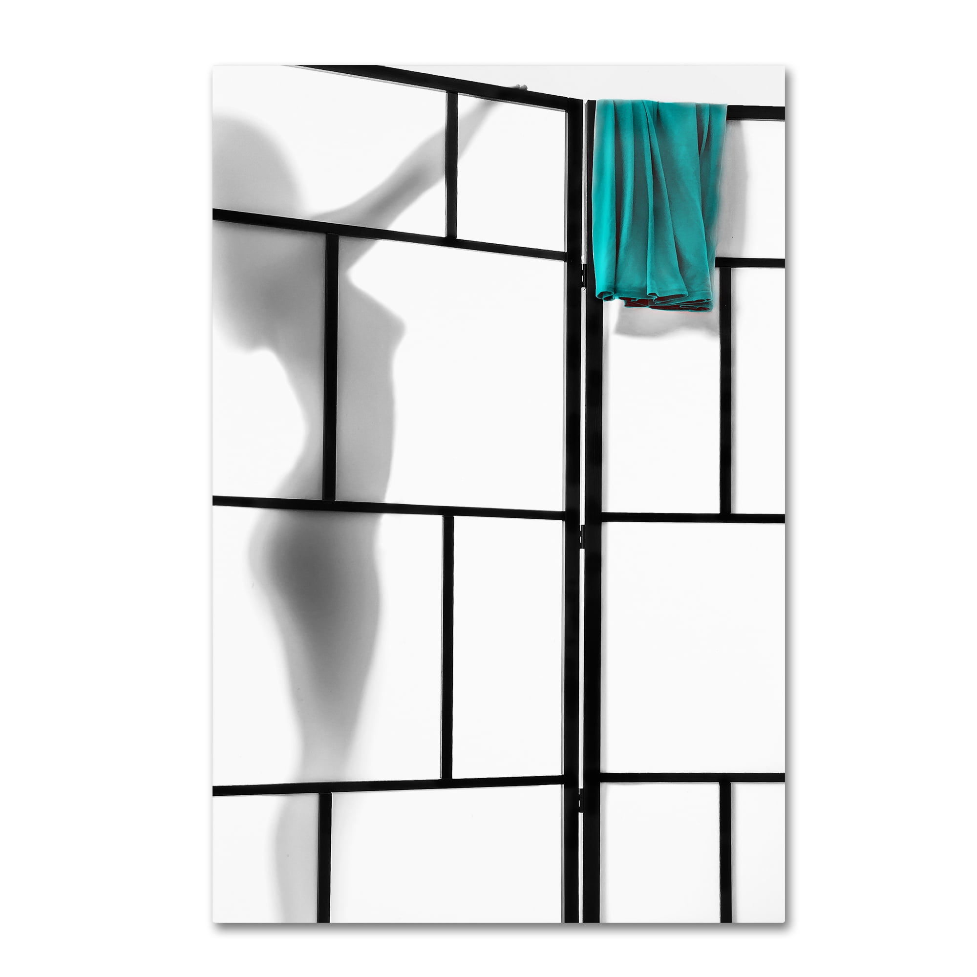Marcos Gali Framed Modern Photography Canvas Art, 15" x 20"