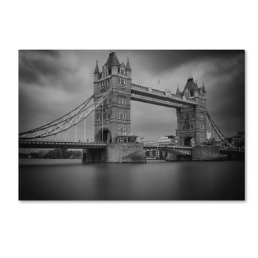 Trademark Fine Art 'Tower Bridge' Canvas Art by Claire Doherty