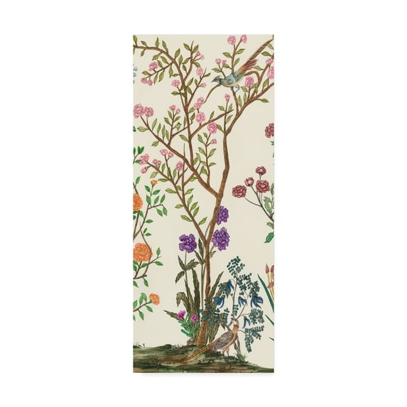 Trademark Fine Art 'Traditional Chinoiserie II' Canvas Art by Melissa Wang
