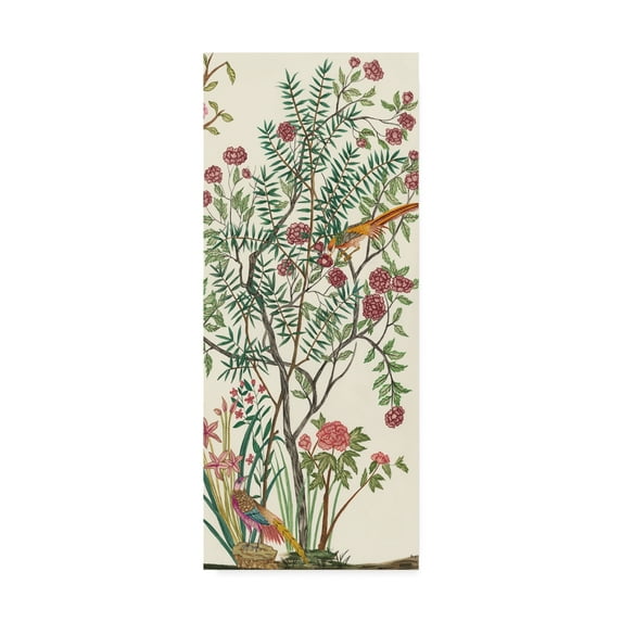 Trademark Fine Art 'Traditional Chinoiserie III' Canvas Art by Melissa Wang