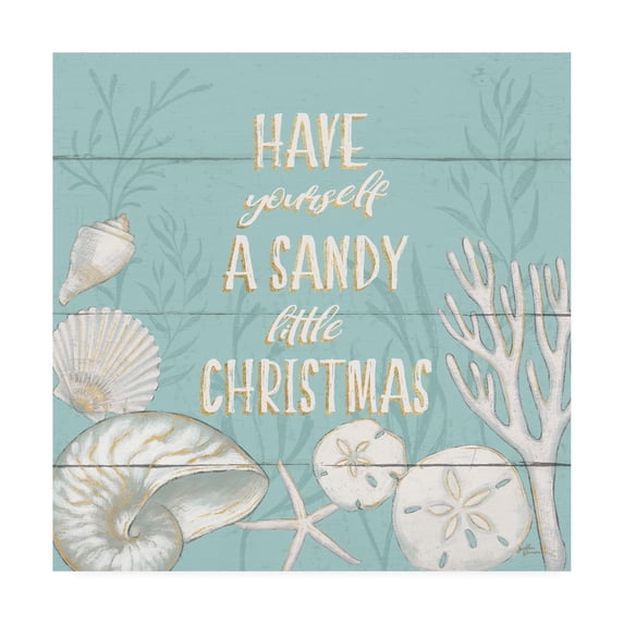 Trademark Fine Art 'Tranquil Morning III Christmas' Canvas Art by Janelle Penner
