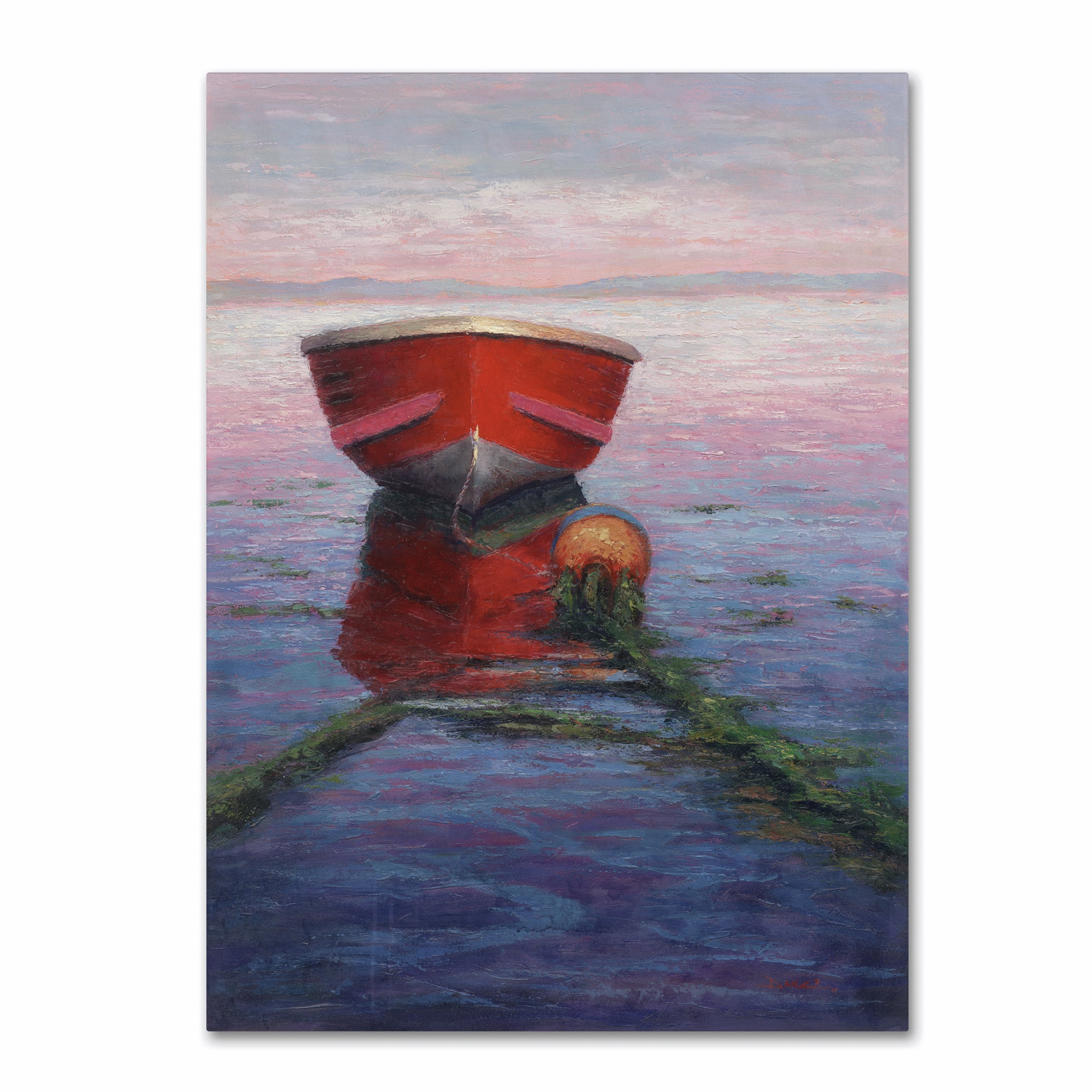 Trademark Fine Art 'Tranquilty' Canvas Art by Daniel Moises