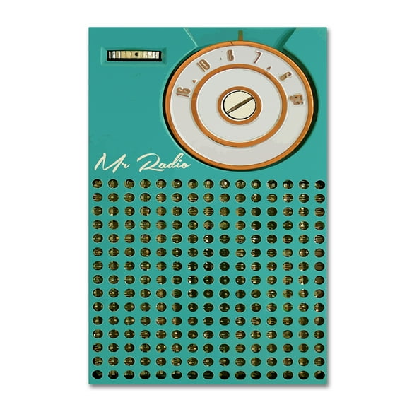 Trademark Fine Art 'Transistor 1' Canvas Art by Vintage Apple Collection