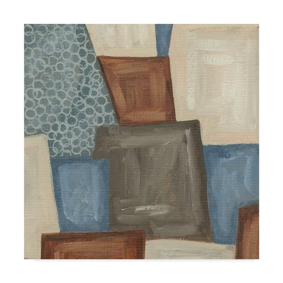 Trademark Fine Art 'Trapezoids I' Canvas Art by Karen Deans