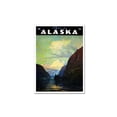 thumbnail image 1 of Trademark Fine Art "Trav Alaska" Canvas Art by Vintage Apple Collection, 1 of 4