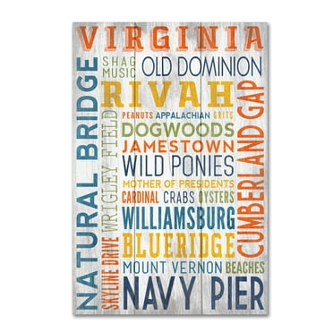Trademark Fine Art 'Travel 104' Canvas Art by Lantern Press