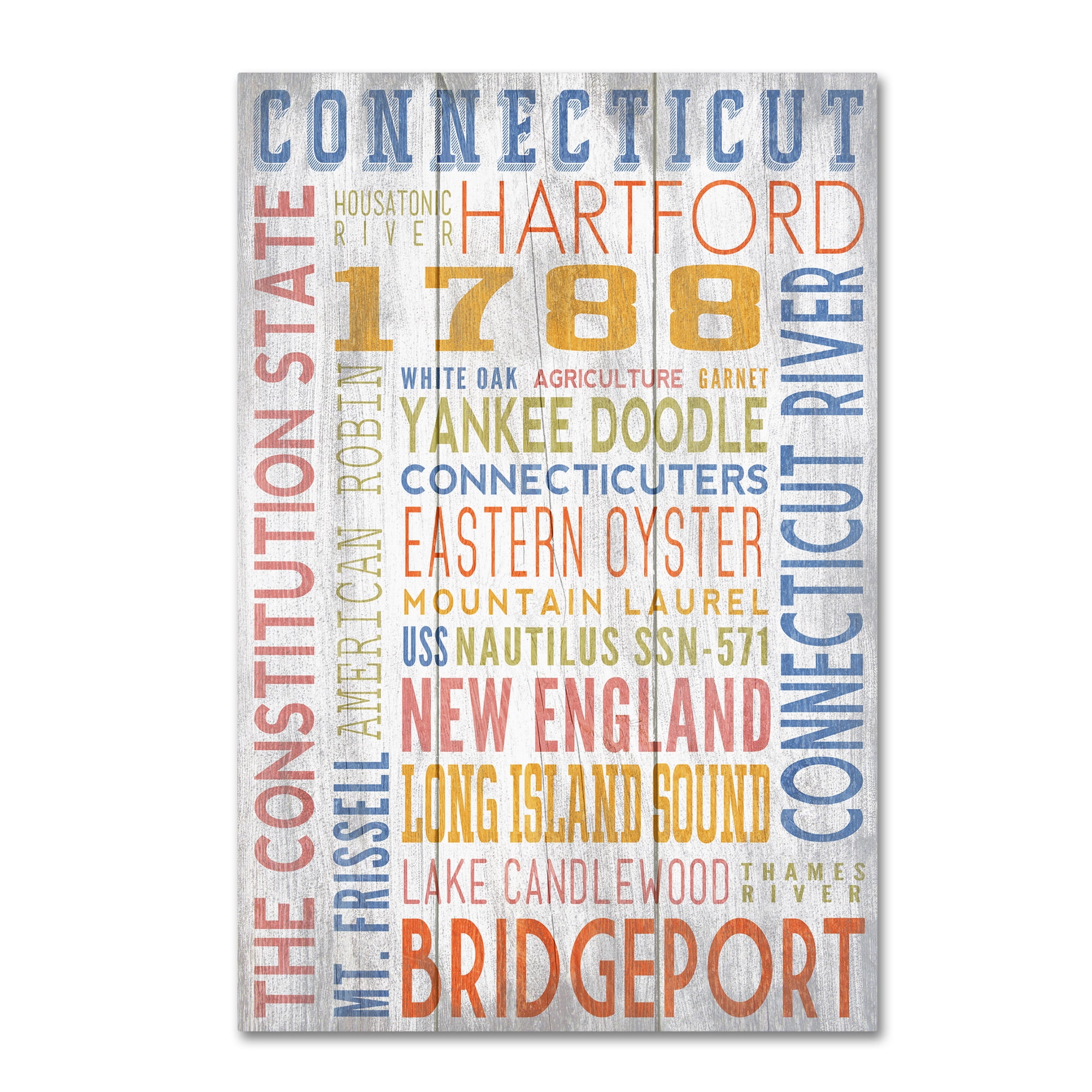 Trademark Fine Art 'Travel 111' Canvas Art by Lantern Press