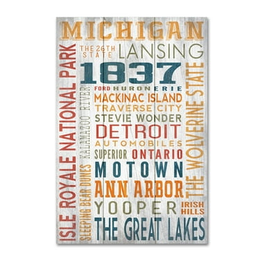 Trademark Fine Art 'Travel 113' Canvas Art by Lantern Press