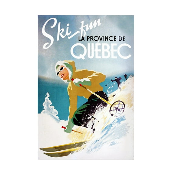 Trademark Fine Art 'Travel 13' Canvas Art by Vintage Lavoie