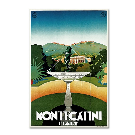 Trademark Fine Art 'Travel 17 II' Canvas Art by Vintage Lavoie