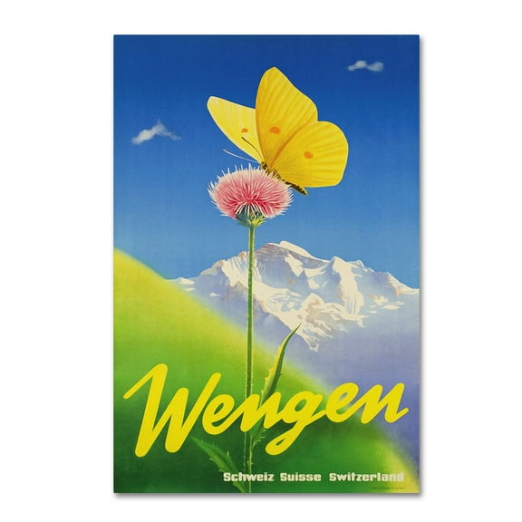 Trademark Fine Art 'Travel 19' Canvas Art by Vintage Lavoie