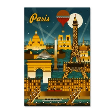 Trademark Fine Art 'Travel 2' Canvas Art by Lantern Press