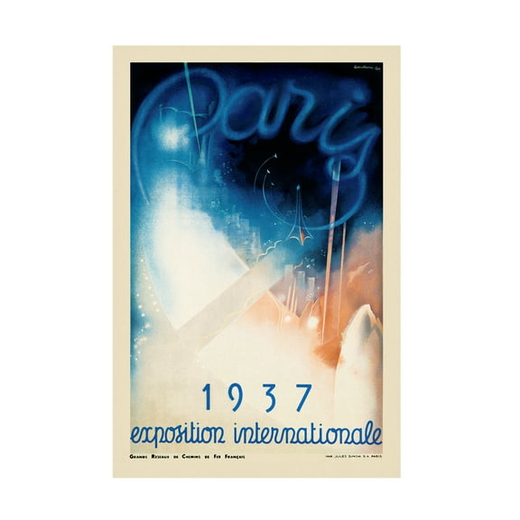 Trademark Fine Art 'Travel 24' Canvas Art by Vintage Lavoie