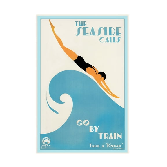 Trademark Fine Art 'Travel 243' Canvas Art by Vintage Lavoie
