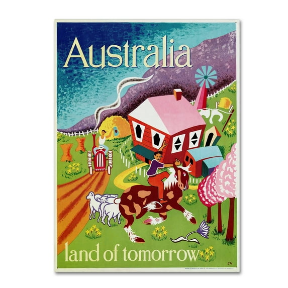 Trademark Fine Art 'Travel 254' Canvas Art by Vintage Lavoie