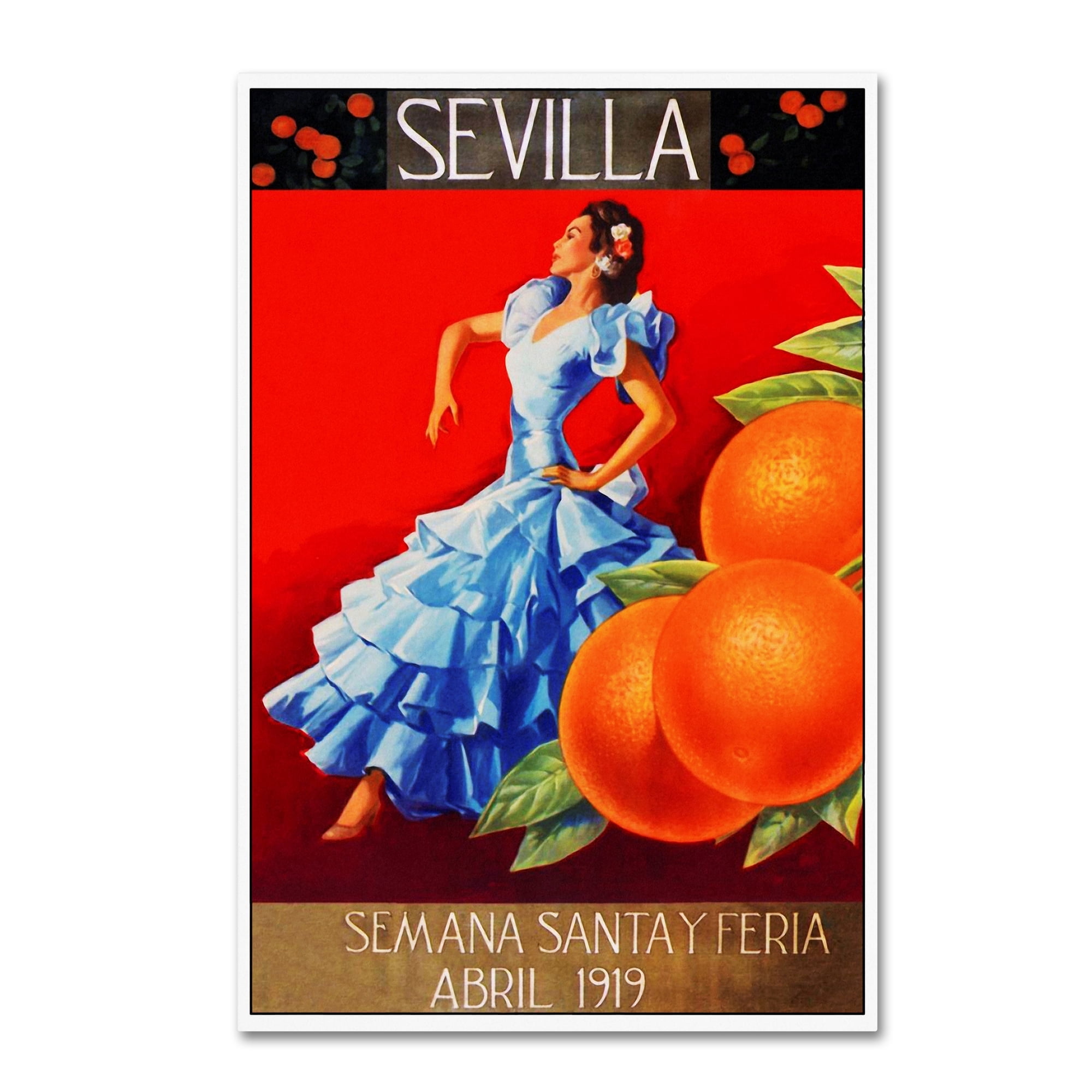 Trademark Fine Art 'Travel 266' Canvas Art by Vintage Lavoie