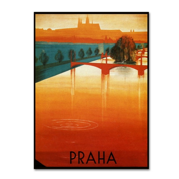Trademark Fine Art 'Travel 270' Canvas Art by Vintage Lavoie