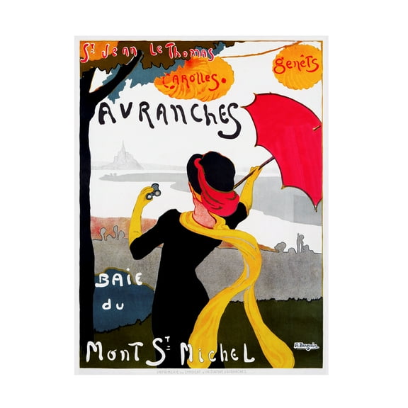 Trademark Fine Art 'Travel 271' Canvas Art by Vintage Lavoie