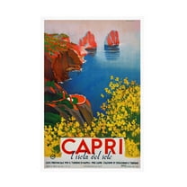 Trademark Fine Art 'Travel 28' Canvas Art by Vintage Lavoie