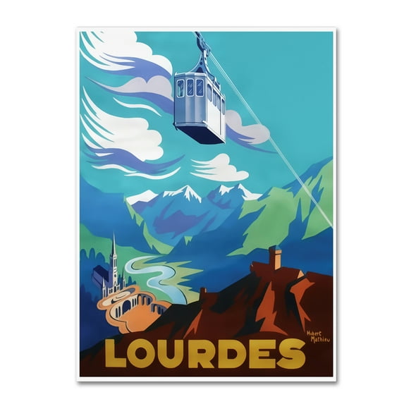 Trademark Fine Art 'Travel 281' Canvas Art by Vintage Lavoie