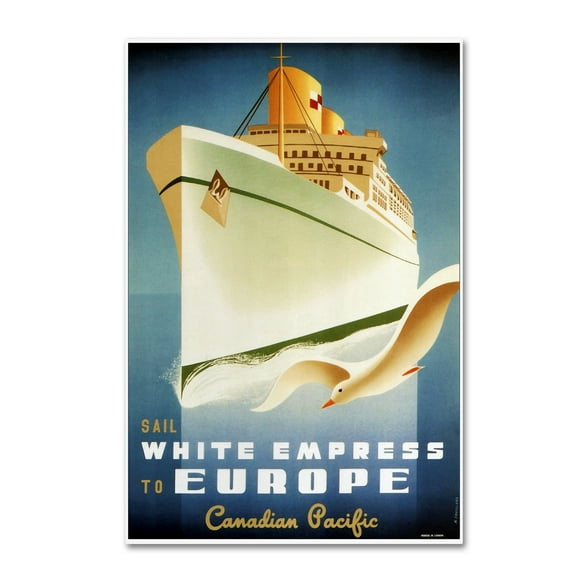 Trademark Fine Art 'Travel 287' Canvas Art by Vintage Lavoie