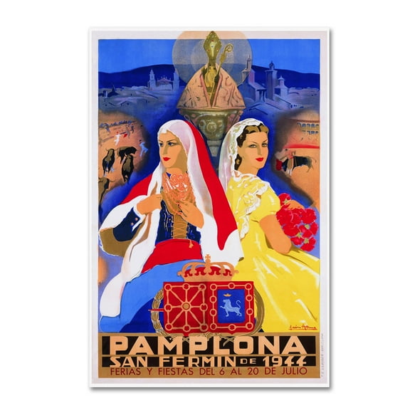 Trademark Fine Art 'Travel 290' Canvas Art by Vintage Lavoie