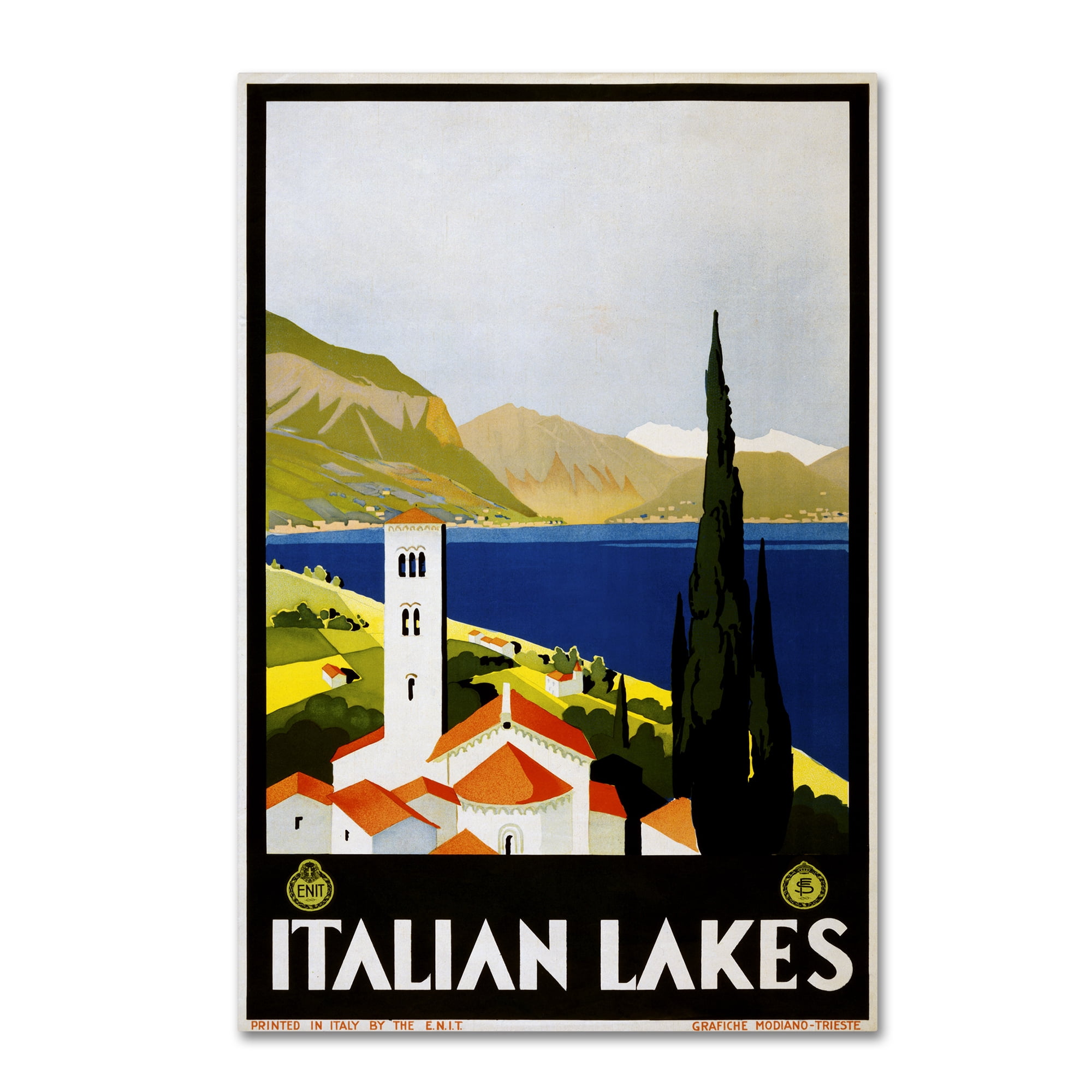 Trademark Fine Art 'Travel 3 II' Canvas Art by Vintage Lavoie