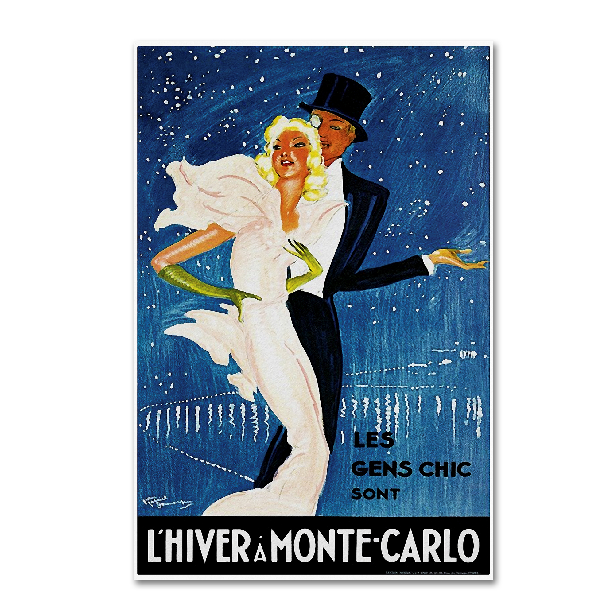 Trademark Fine Art 'Travel 30' Canvas Art by Vintage Lavoie