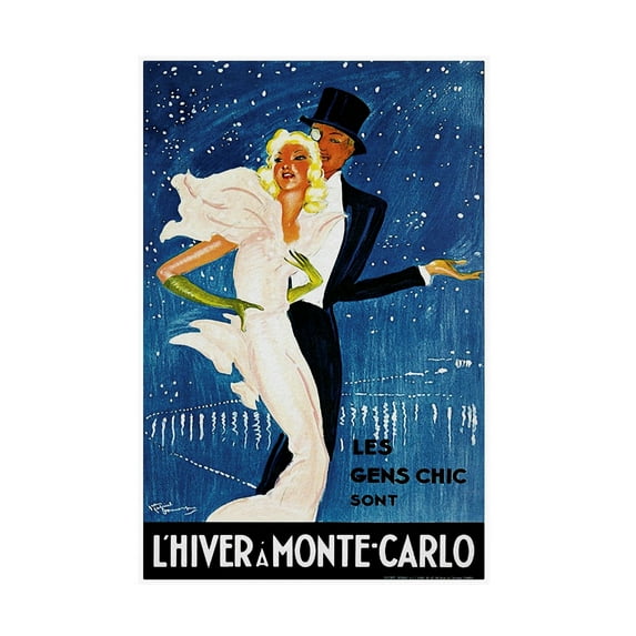 Trademark Fine Art 'Travel 30' Canvas Art by Vintage Lavoie