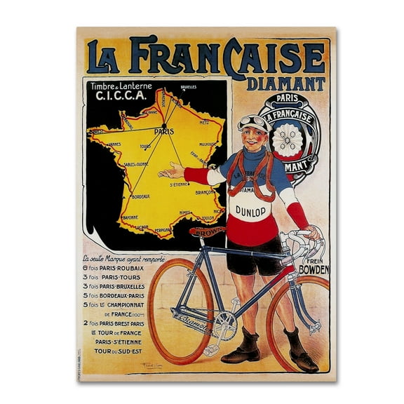 Trademark Fine Art 'Travel 315' Canvas Art by Vintage Lavoie