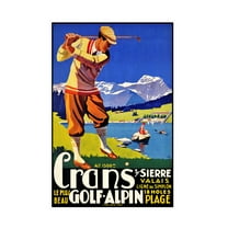 Trademark Fine Art 'Travel 35 II' Canvas Art by Vintage Lavoie