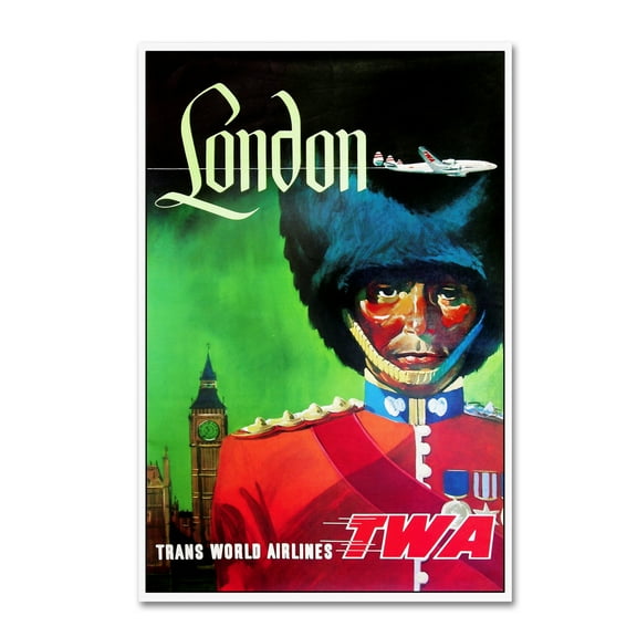 Trademark Fine Art 'Travel 42' Canvas Art by Vintage Lavoie