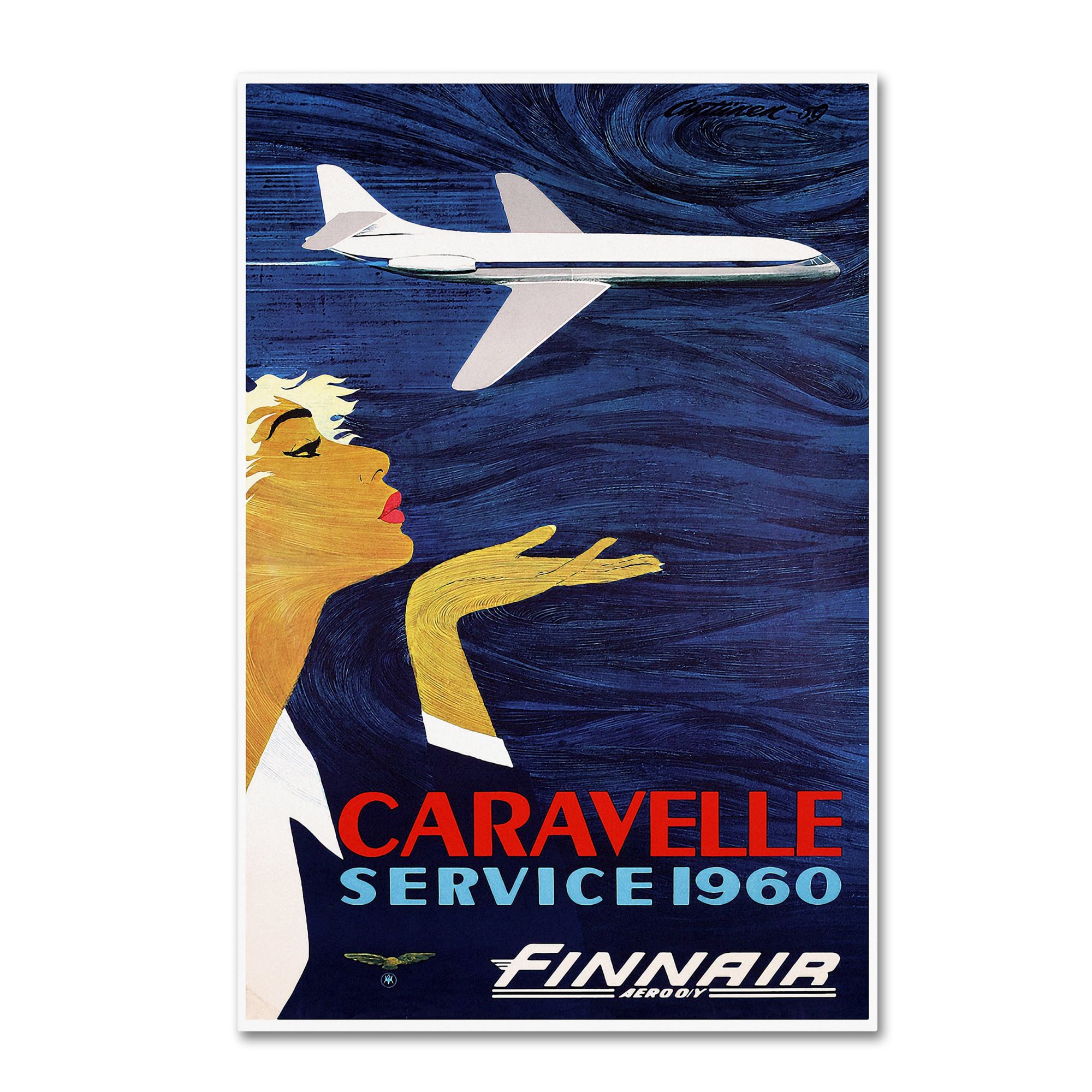 Trademark Fine Art 'Travel 43' Canvas Art by Vintage Lavoie