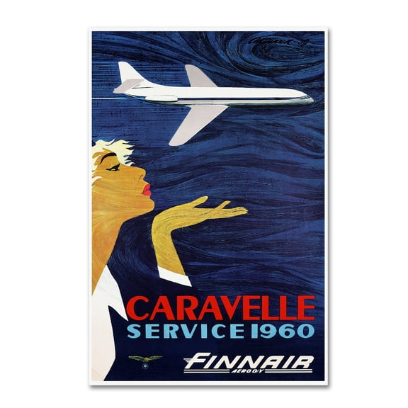 Trademark Fine Art 'Travel 43' Canvas Art by Vintage Lavoie